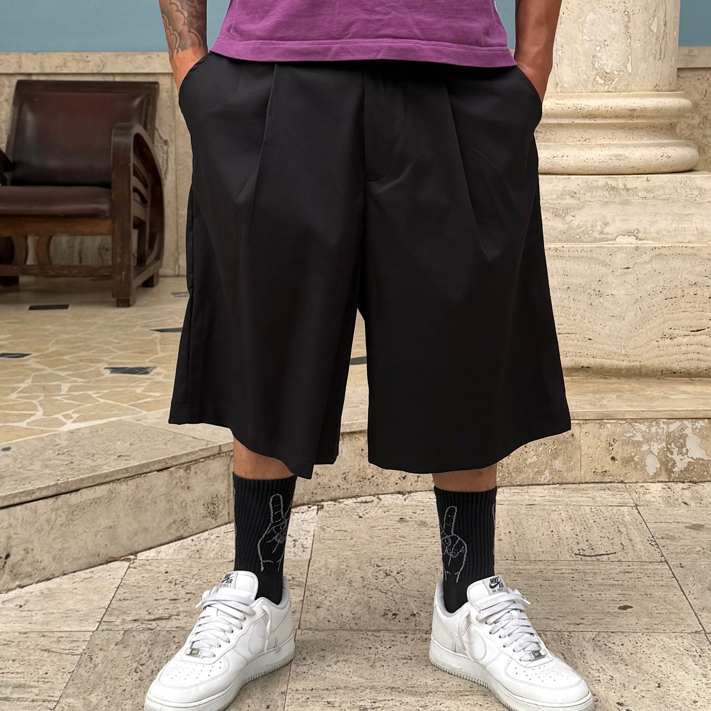 Short Glasgow Black