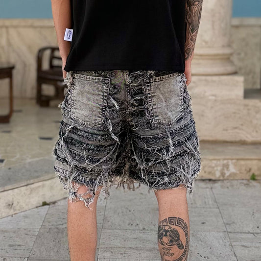 Short Extra Patch Grey