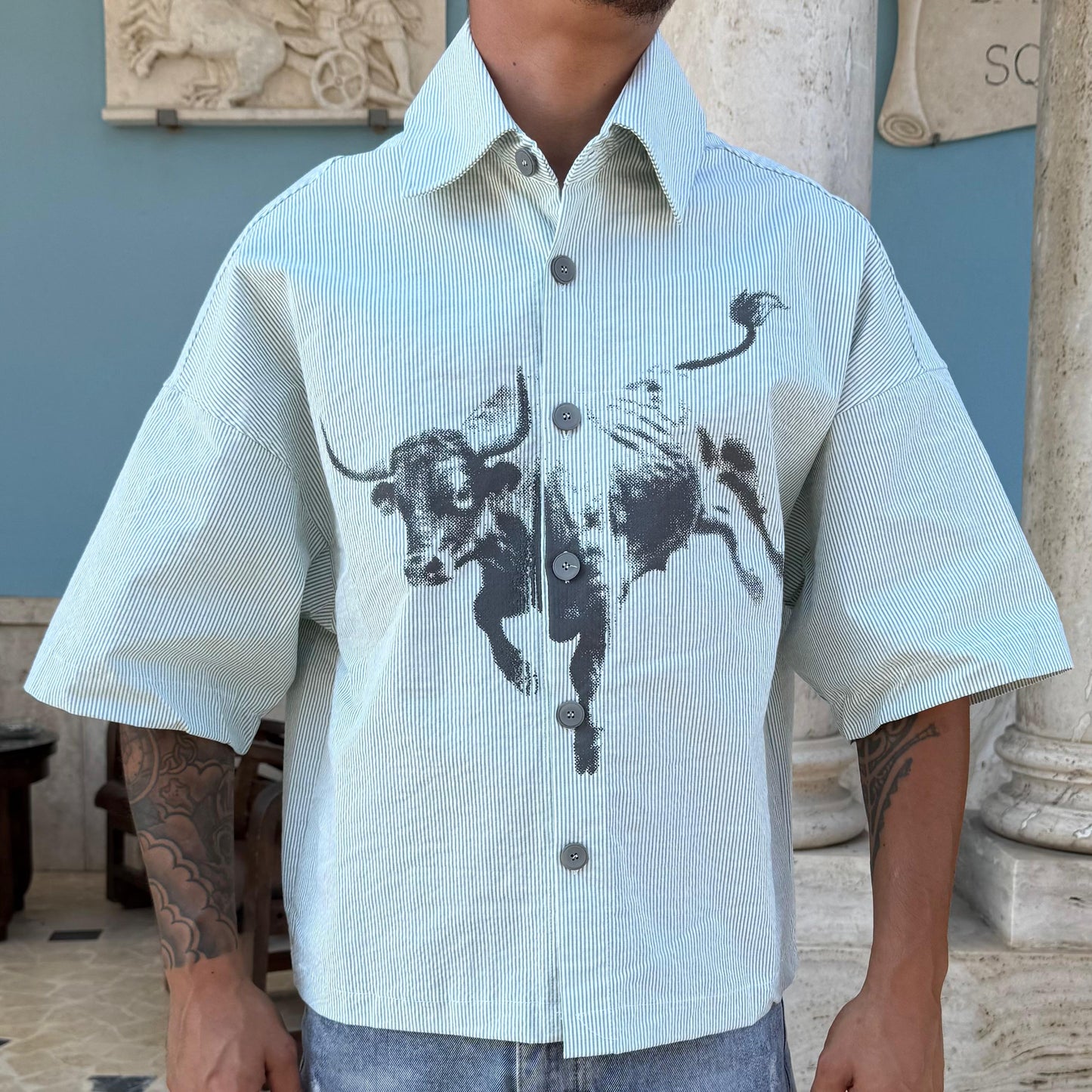 Shirt Bull Green
