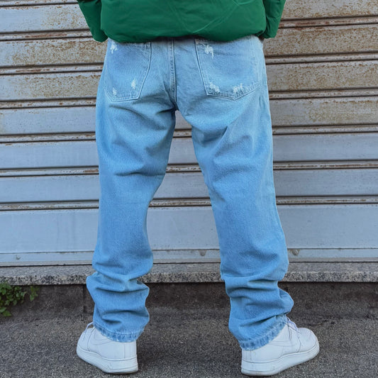 Jeans Vertical Shred