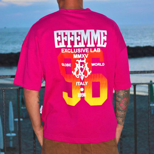 Tee Number 96 Fucsia