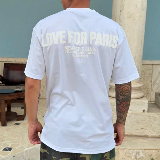 T-shirt "Love for Paris" White