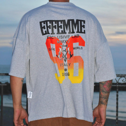 Tee Number 96 Grey