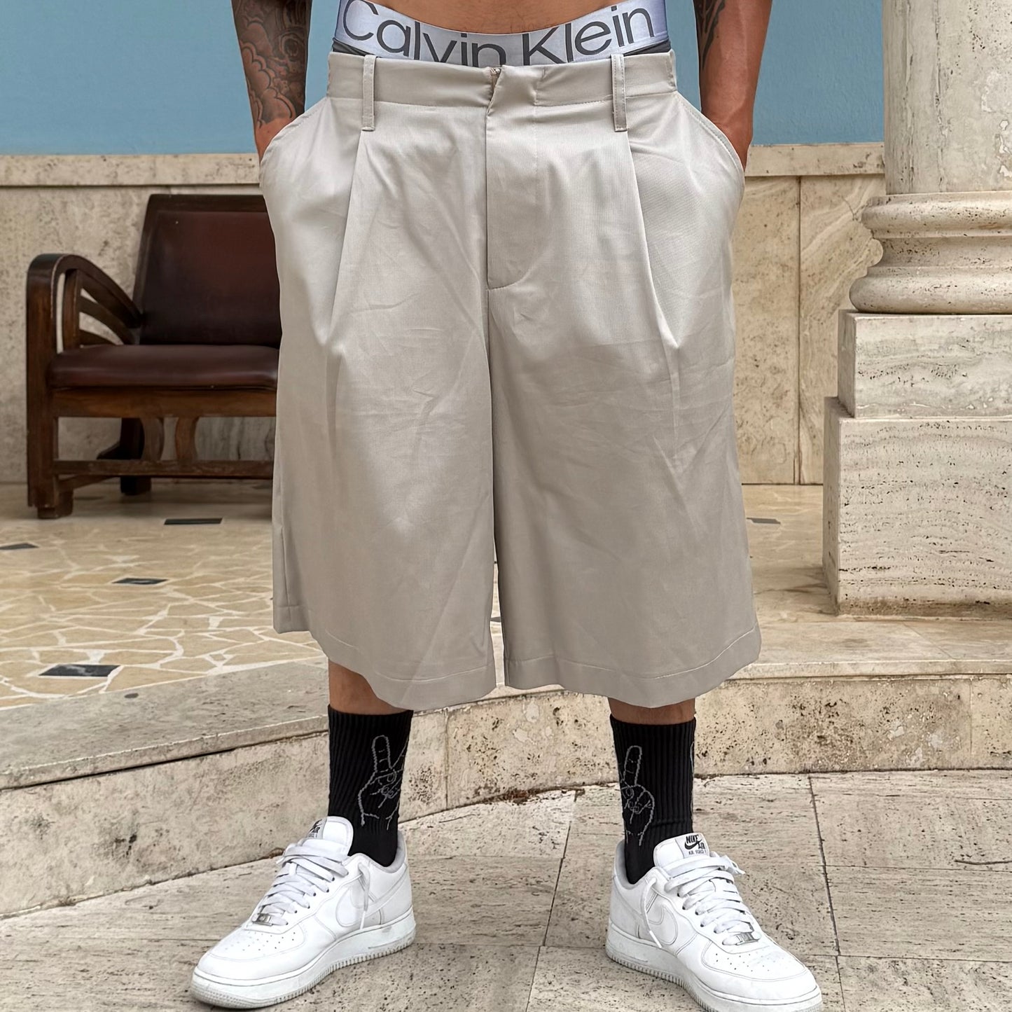 Short Glasgow Beige
