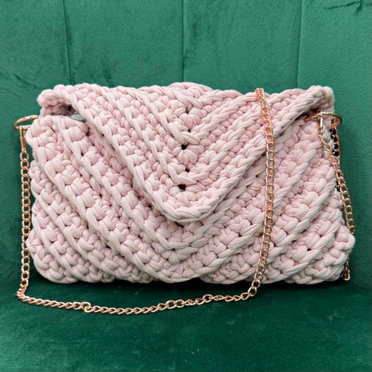 Borsa Artigianale Uncinetto "Eleganza Naturale"