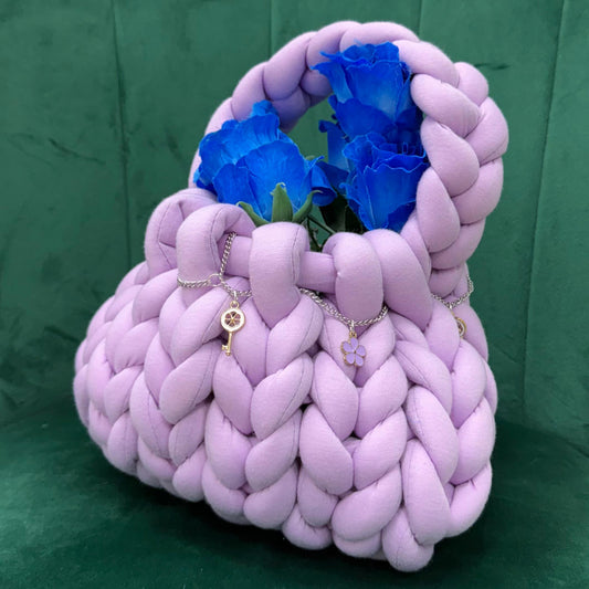 Chunky Bag Artigianale Lavanda